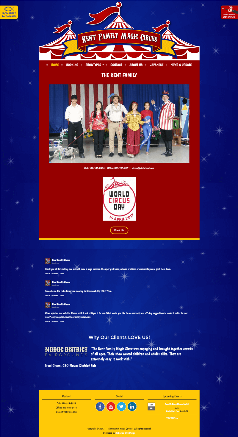 kent-family-magic-circus-work